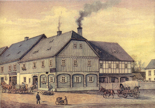 "Scharfe Ecke" um 1890